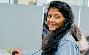 équipe de télésecrétaires médicales