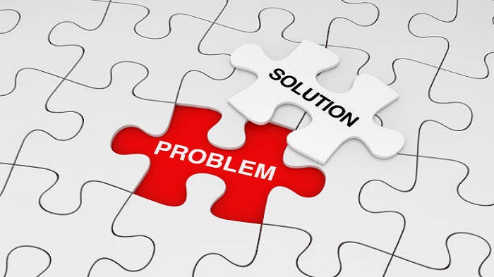 concept de problème et de solution - télésecrétariat médical - Serenity