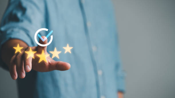 une main synonyme de service haut de gamme - service de télésecrétariat premium - Serenity